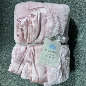 NWT baby girl blanket
